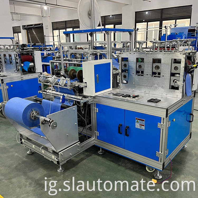 Non-woven shoe cover machine